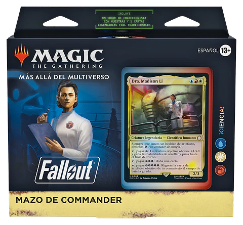Mazo de Commander Fallout - ¡Ciencia! (Español) 