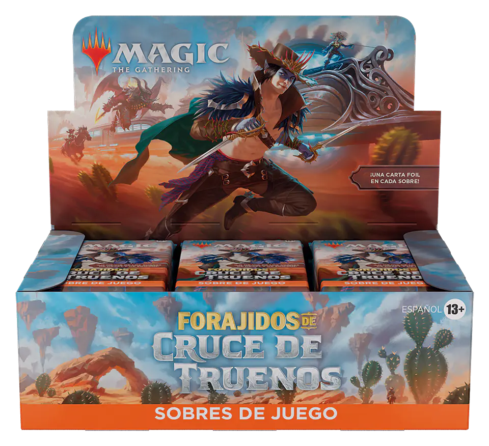Caja de Sobres de Juego - Forajidos de Cruce de Truenos (Español)  1