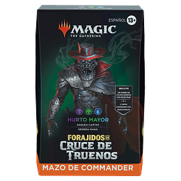 Mazo de Commander Forajidos de Cruce de Truenos - Hurto Mayor (Español)