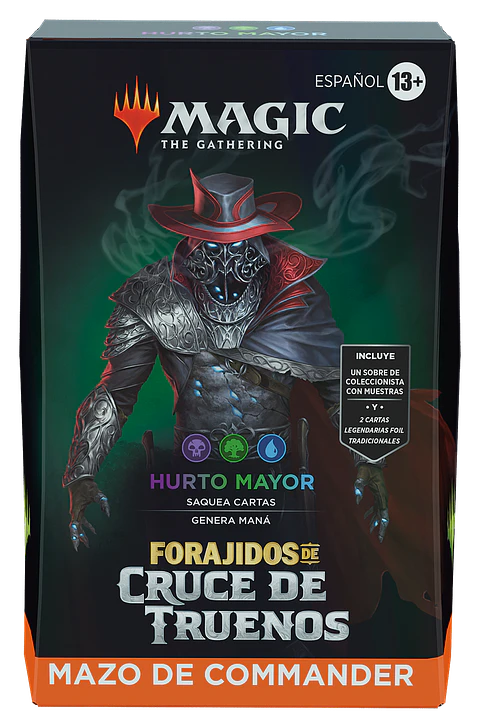 Mazo de Commander Forajidos de Cruce de Truenos - Hurto Mayor (Español)