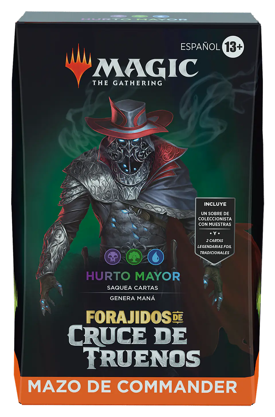 Mazo de Commander Forajidos de Cruce de Truenos - Hurto Mayor (Español) 1
