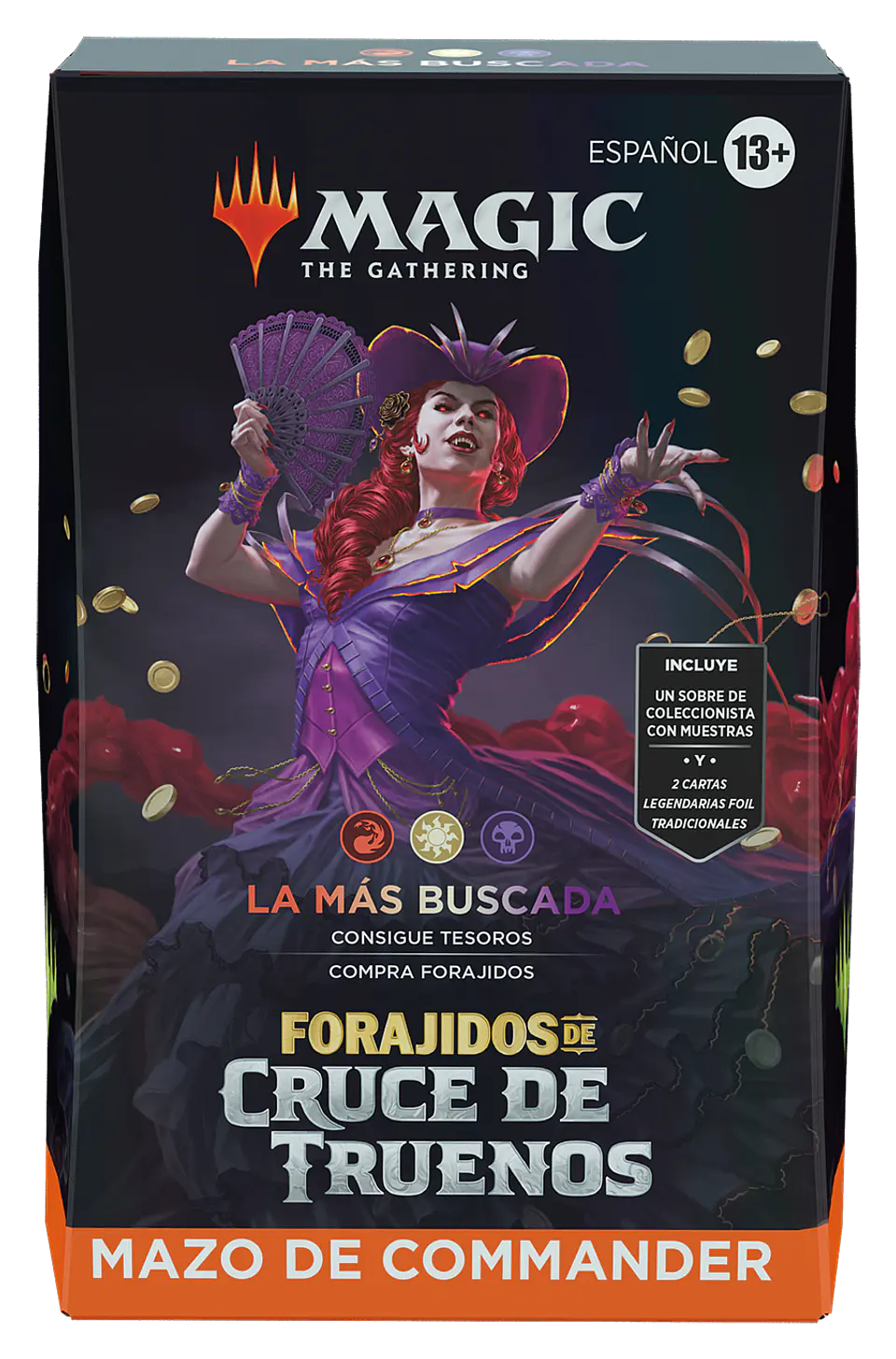 Mazo de Commander Forajidos de Cruce de Truenos - La Más Buscada (Español) 1