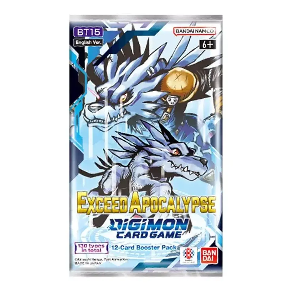 Sobre Digimon TCG: Exceed Apocalypse (BT15)  1