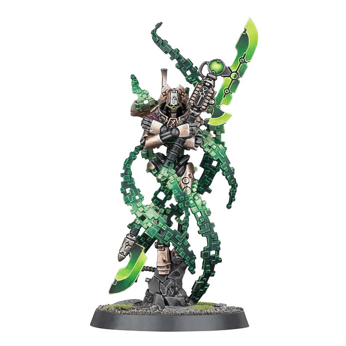 Necrons: Overlord with Translocation Shroud  2