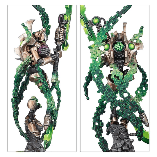 Necrons: Overlord with Translocation Shroud 