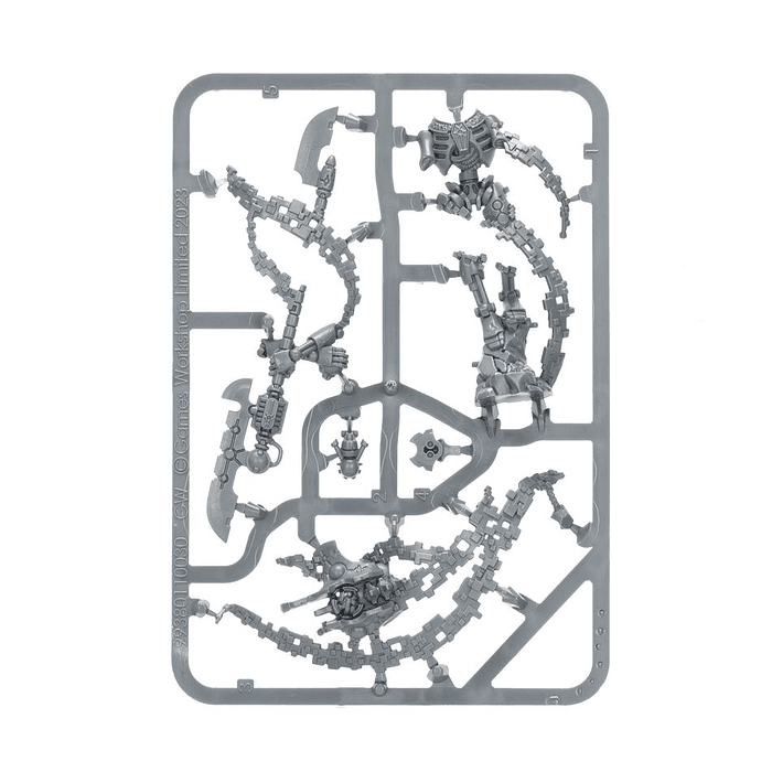 Necrons: Overlord with Translocation Shroud  4