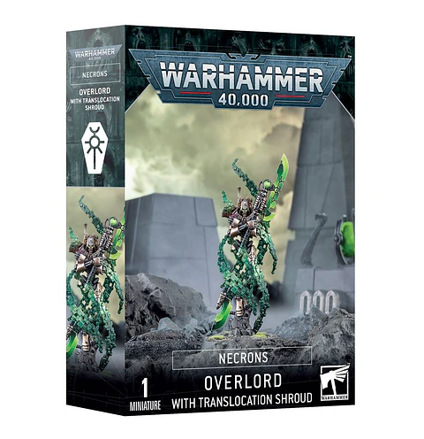 Necrons: Overlord with Translocation Shroud 