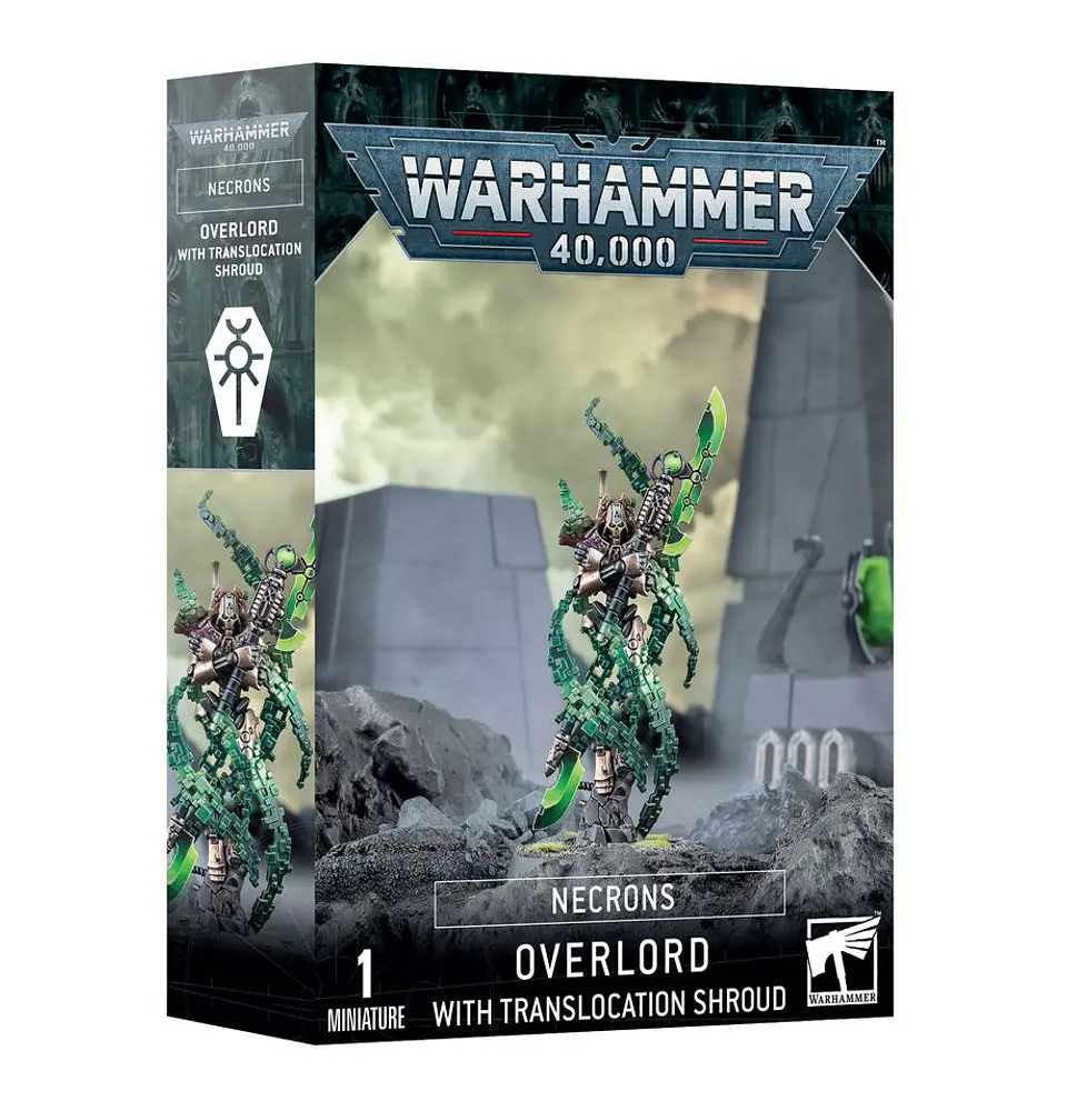 Necrons: Overlord with Translocation Shroud  1