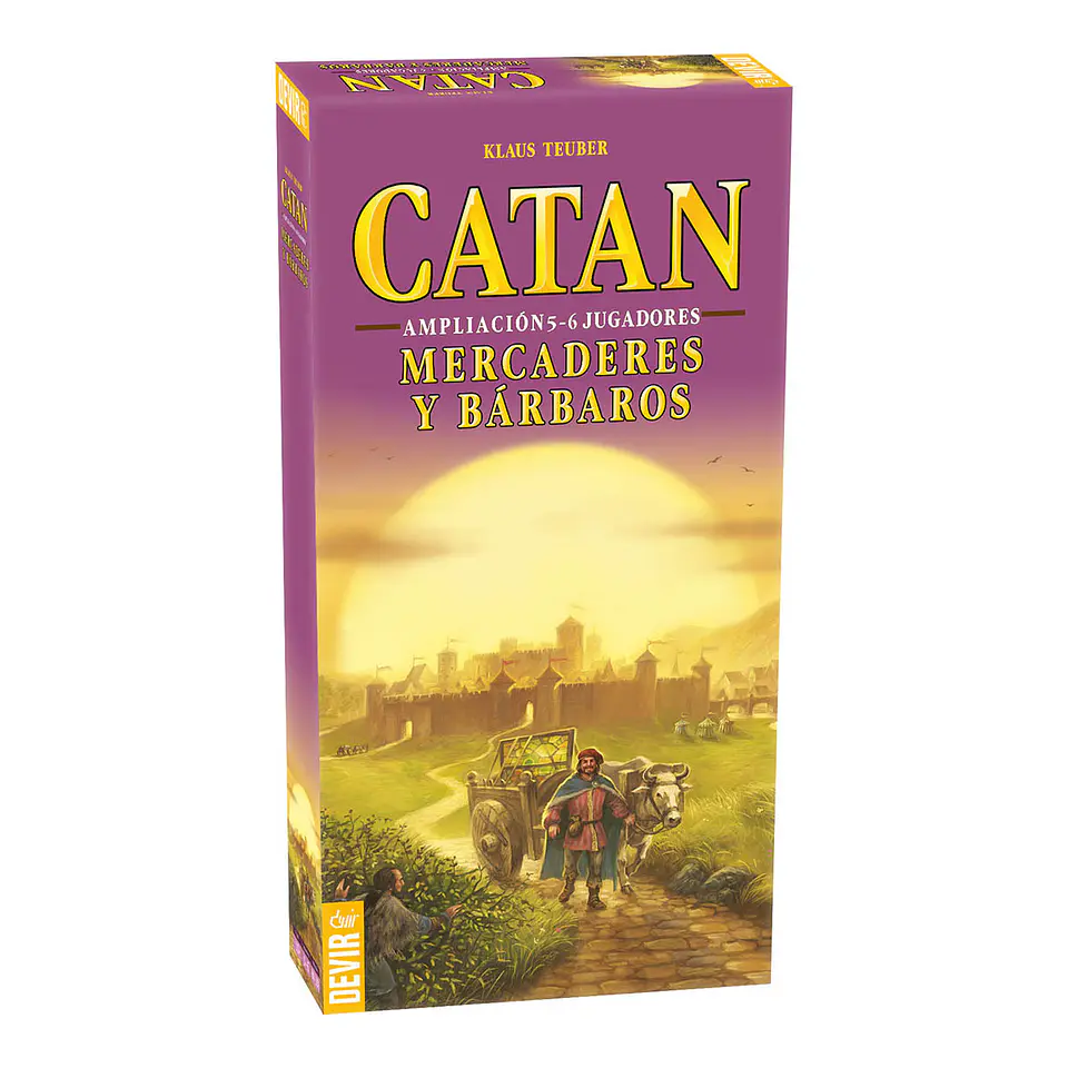 Catan: Mercaderes y Bárbaros Ampliación 5-6 Jugadores (Español)  1