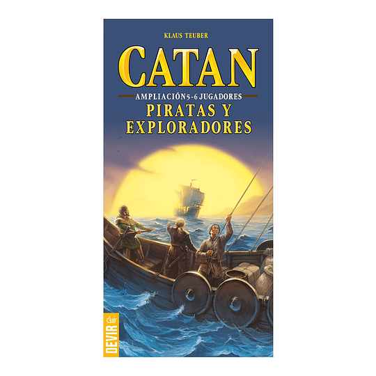 Catan: Piratas y Exploradores Ampliación 5-6 Jugadores (Español) 