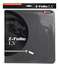 Carpeta BCW - Z-Folio 12 Bolsillos LX de Cuero - Gris - Thumbnail 2