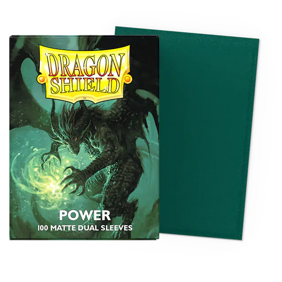 Protectores Dragon Shield Matte Dual - Power (x100)  1
