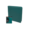 Carpeta BCW - Z-Folio 12 Bolsillos LX de Cuero - Teal 1