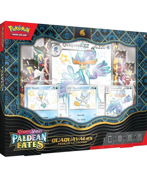 Scarlet & Violet Paldean Fates: Premium Collection Quaquaval EX