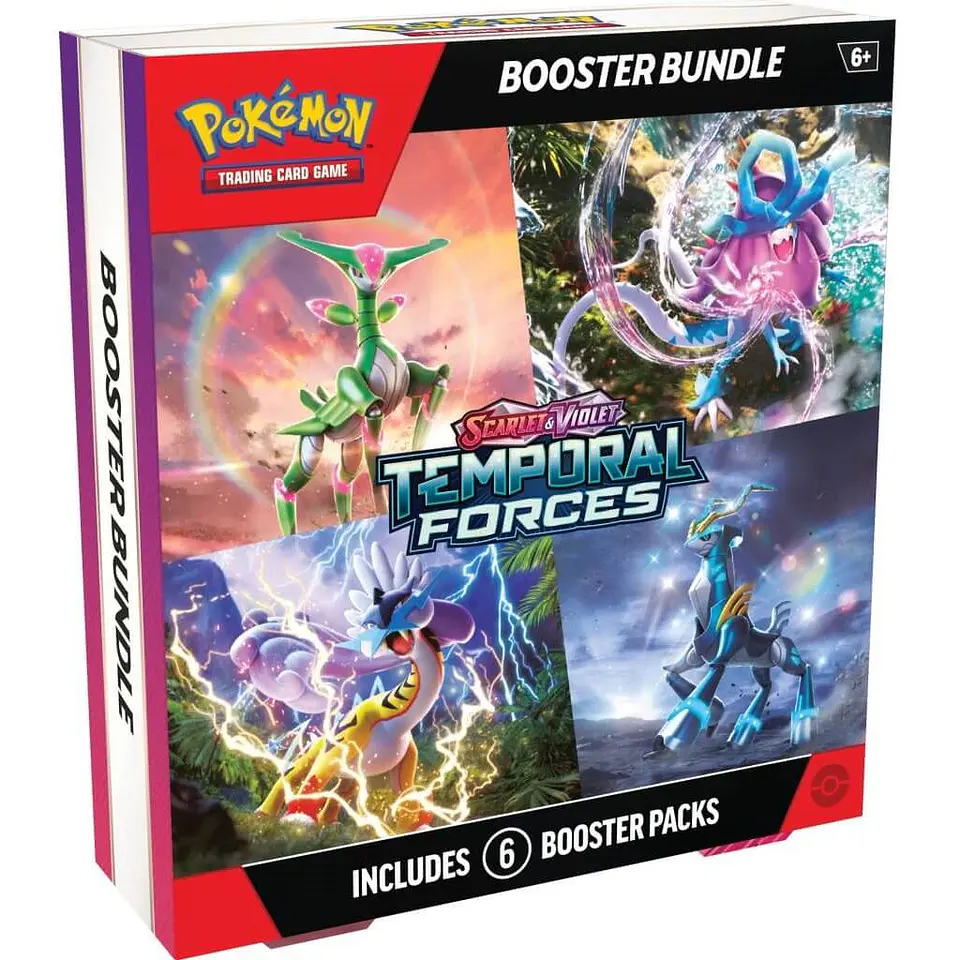 Pokemon TCG: Booster Bundle - Temporal Forces (Inglés)  1