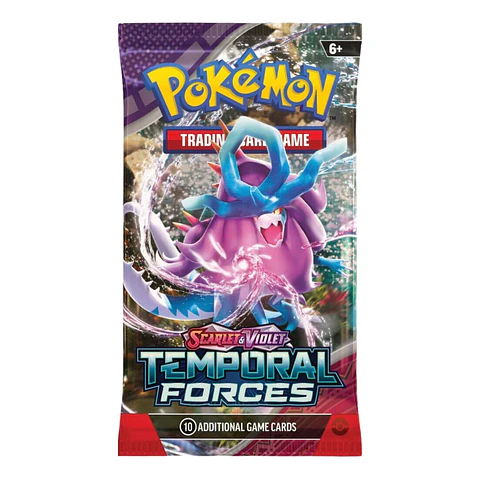 Pokémon TCG: Sobre Scarlet & Violet - Temporal Forces (Ingles) 