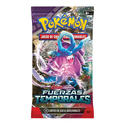 Pokemon TCG: Sobre Escarlata y Purpura -  Fuerzas Temporales (Español) 