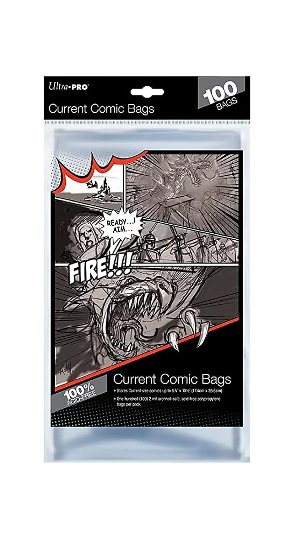 Bolsas para Comics - Comic Current Bags (x100)  1