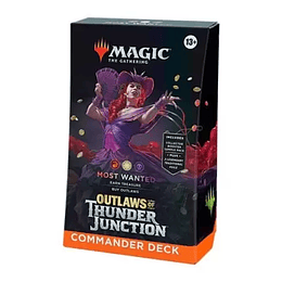 Mazo de Commander Outlaws of Thunder Junction - Most Wanted (Inglés)