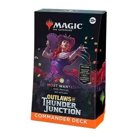 Mazo de Commander Outlaws of Thunder Junction - Most Wanted (Inglés)