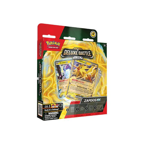 Pokémon TCG - Delux  Battle Deck - Zapdos Ex (Ingles) 