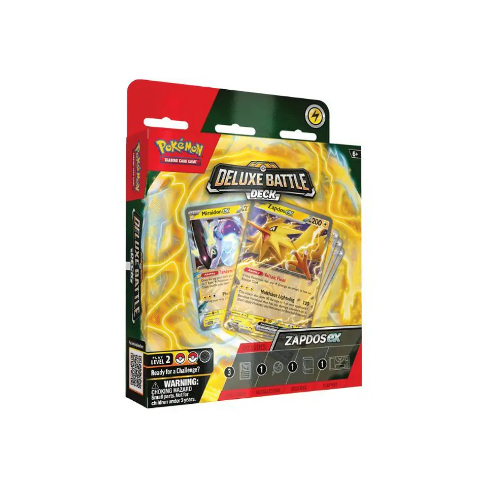 Pokémon TCG - Delux  Battle Deck - Zapdos Ex (Ingles)  1