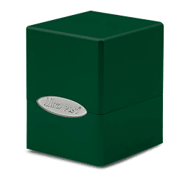 Porta Mazo Satin Cube Hi Gloss - Emerald Green 