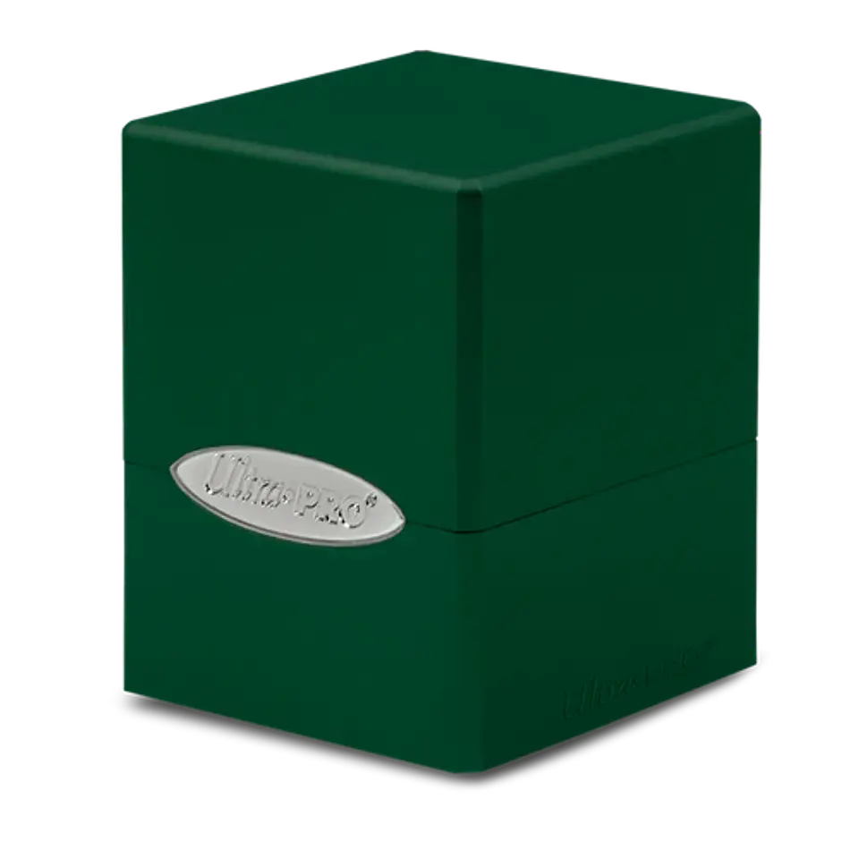 Porta Mazo Satin Cube Hi Gloss - Emerald Green  1