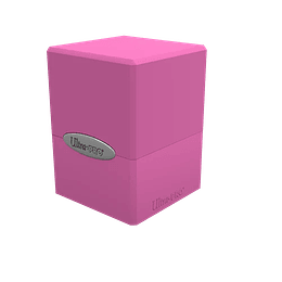 Porta Mazo Satin Cube - Hot Pink 