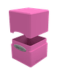 Porta Mazo Satin Cube - Hot Pink 