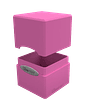 Porta Mazo Satin Cube - Hot Pink  2