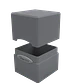 Porta Mazo Satin Cube - Smoke Grey  - Thumbnail 2