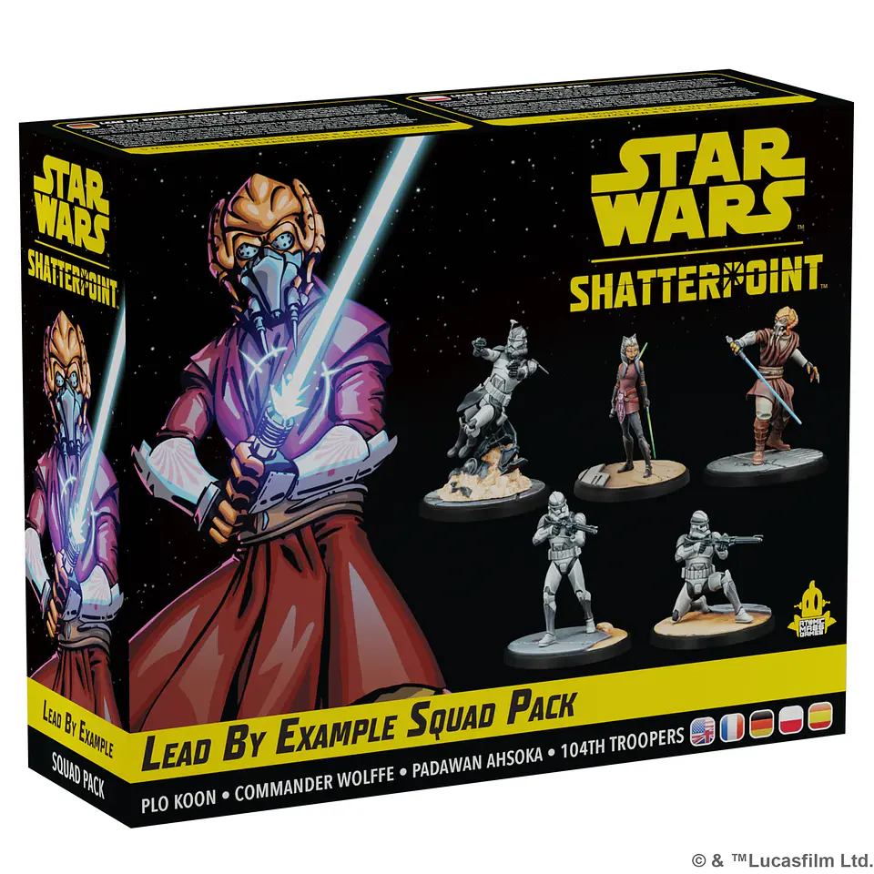 Star Wars Shatterpoint - Lead by Example Squad Pack  1