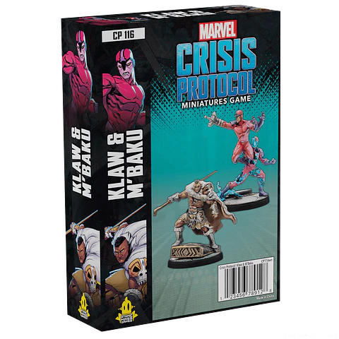 Marvel Crisis Protocol: Klaw and M'Baku 