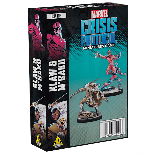 Marvel Crisis Protocol: Klaw and M'Baku 