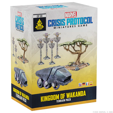 Marvel Crisis Protocol: Kingdom of Wakanda Terrain Pack 