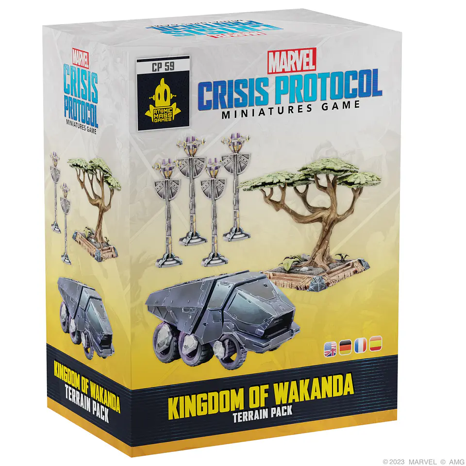 Marvel Crisis Protocol: Kingdom of Wakanda Terrain Pack  1