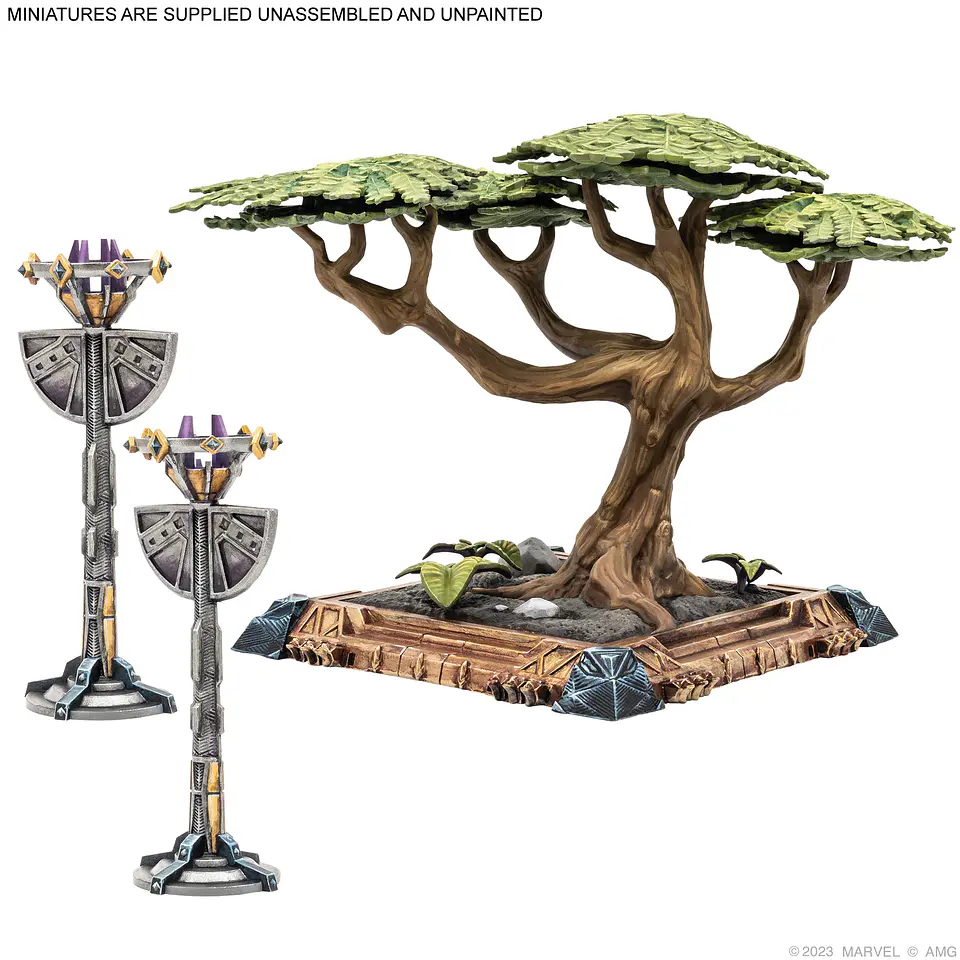Marvel Crisis Protocol: Kingdom of Wakanda Terrain Pack  3