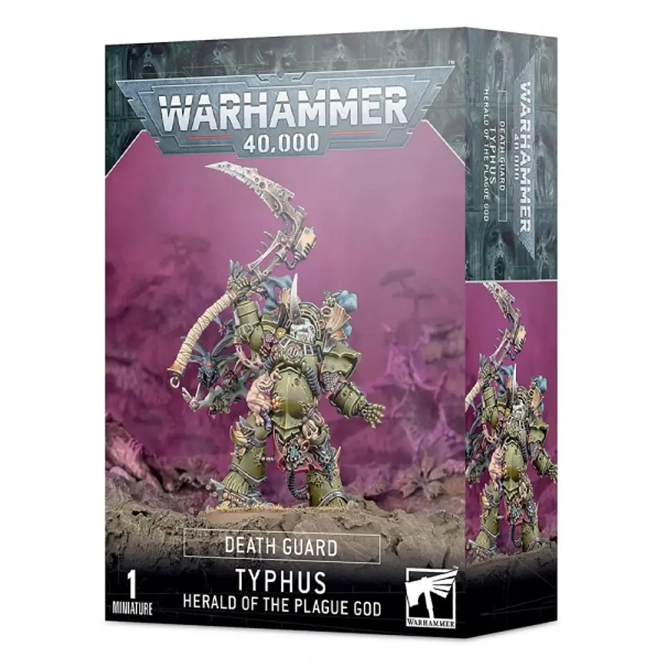 Death Guard: Typhus Herald of the Plague God - Heraldo del Dios de la Plaga 1