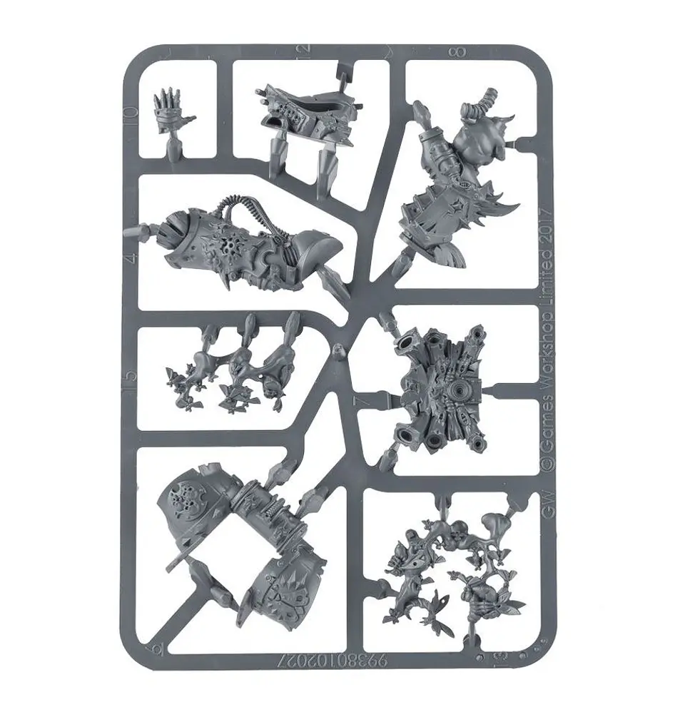 Death Guard: Typhus Herald of the Plague God - Heraldo del Dios de la Plaga 5