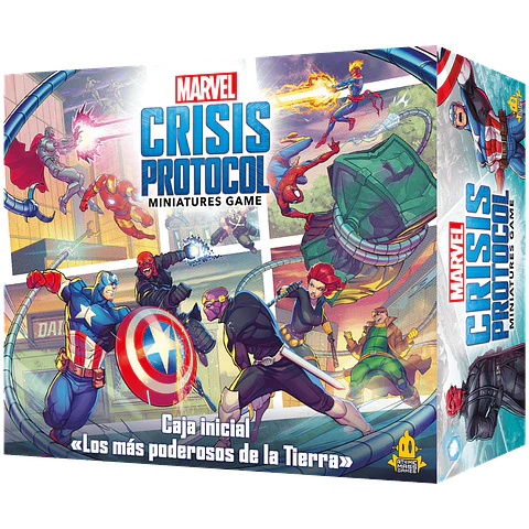 Marvel Crisis Protocol: Caja Inicial Los más Poderosos de la Tierra (Español) 