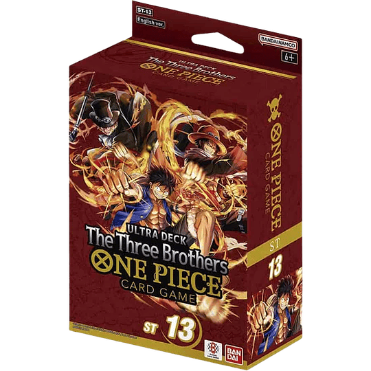 One Piece TCG: Ultra Deck - The Three Brothers (ST-13) 