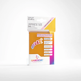 Protectores Gamegenic Prime: Japanese Sized Naranjo 