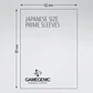 Protectores Gamegenic Prime: Japanese Sized Gris Oscuro  - Miniatura 2