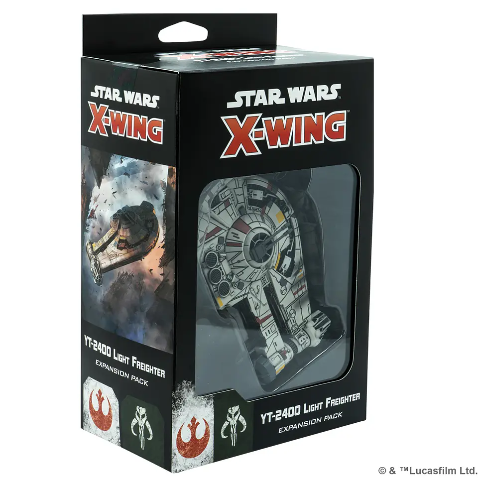 Star Wars X-Wing: Carguero Ligero YT-2400  1