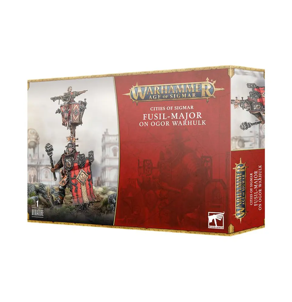 Cities of Sigmar: Fusil-Major on Ogor Warhulk  1