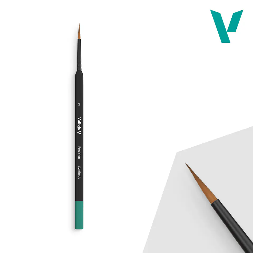 Pincel Vallejo Sintético: Precision Size 2  2