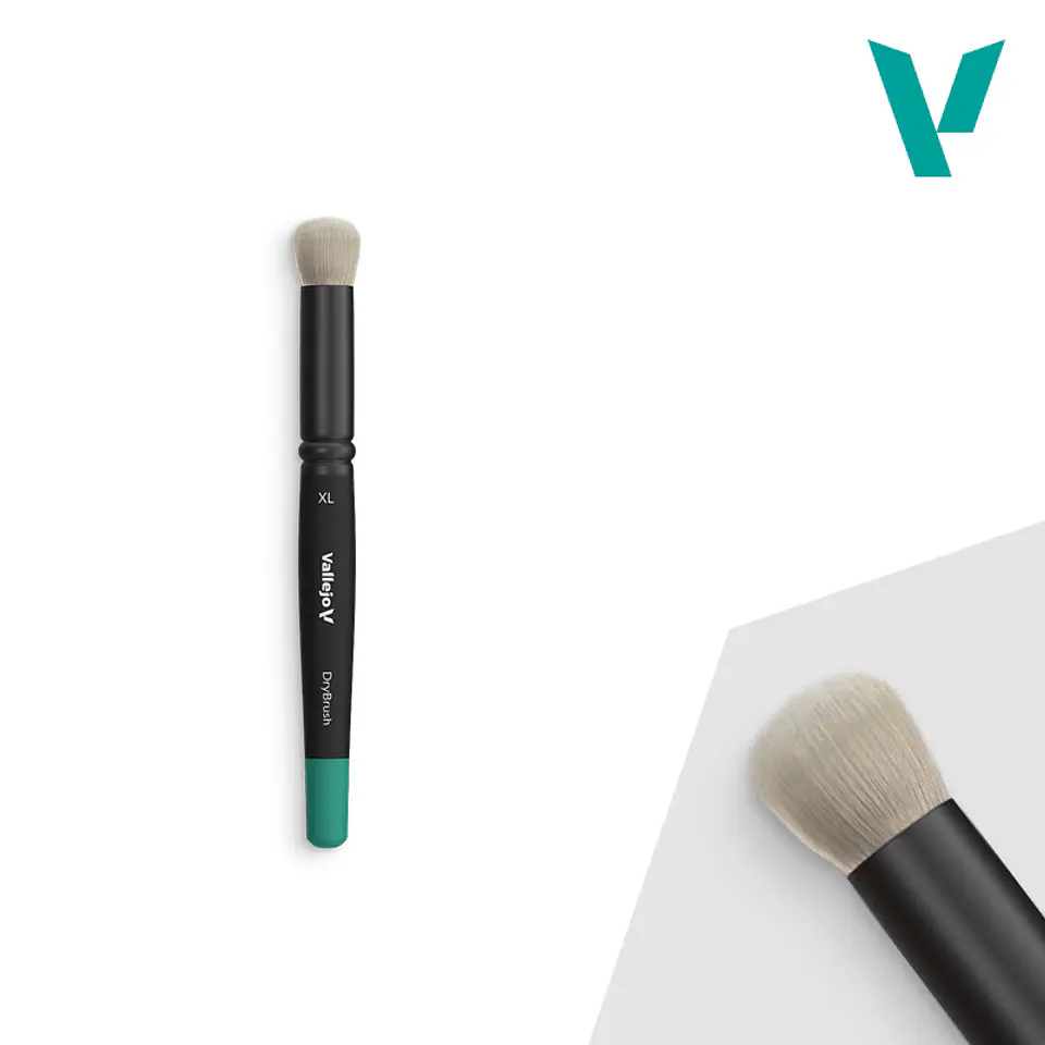 Pincel Vallejo Sintético: Dry Brush Extra Large  2
