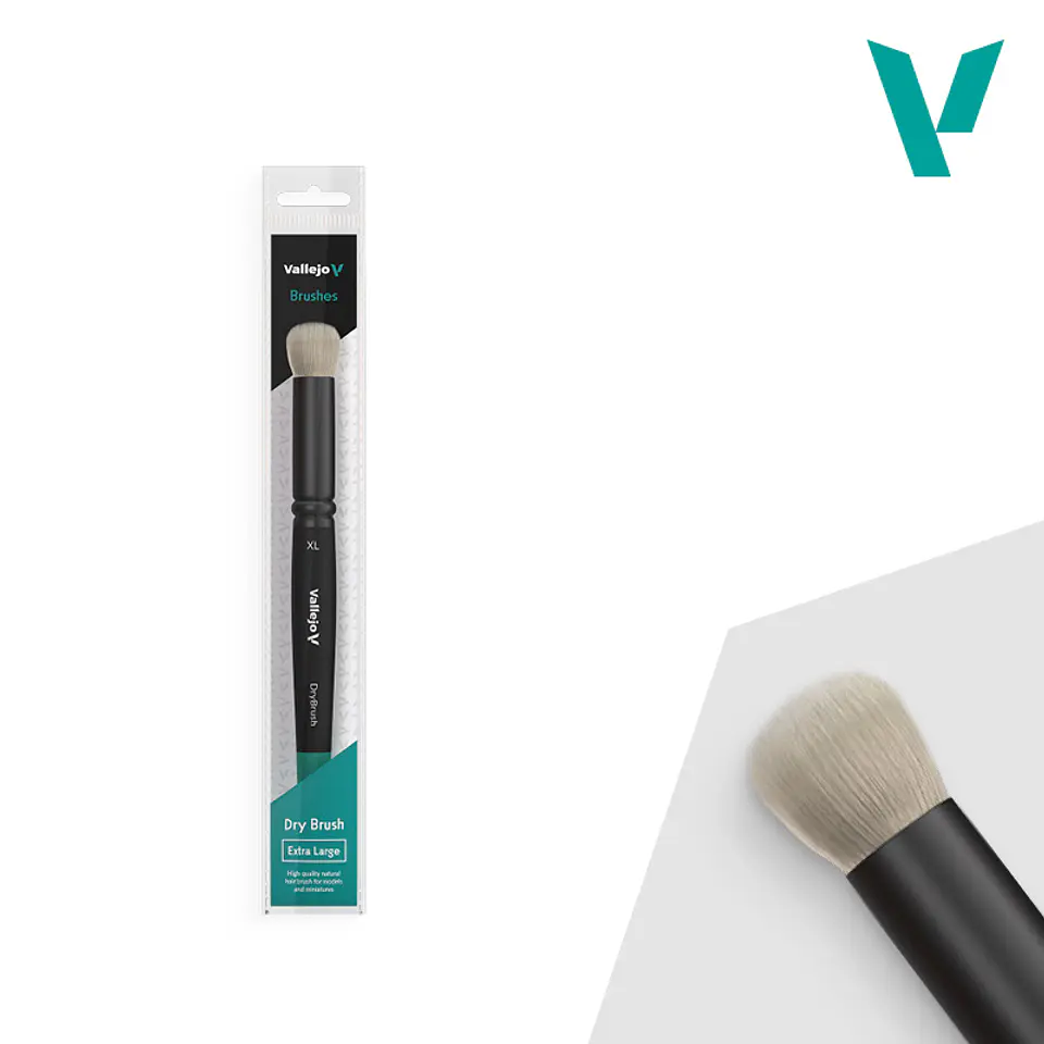 Pincel Vallejo Sintético: Dry Brush Extra Large  1