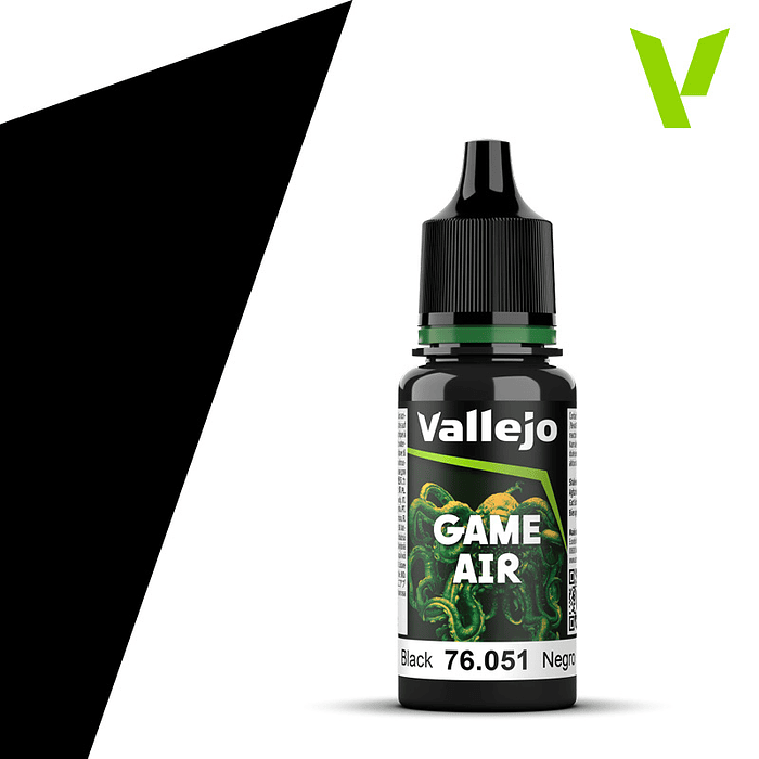 Game Air: Black - Negro 